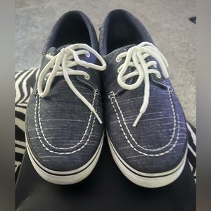 Nautica Albemarle / Navy men’s boat shoes size 9.5